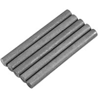 Los mejores  - Barra de grafito- 5 piezas Color negro 99.9% Cilindro del electrodo de grafito Longitud de barra 100 mm Diámetro 10 mm…